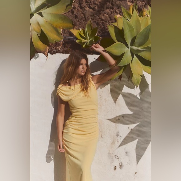 Zara Yellow Maxi Dress - Picture 12 of 14
